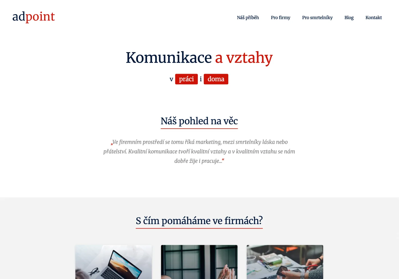 adpoint.cz - UI & WordPress
