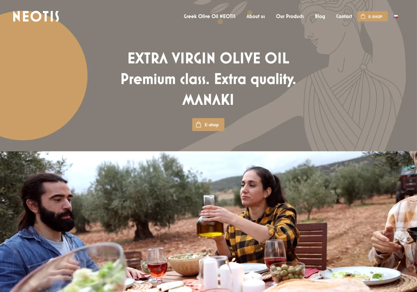 neotisoliveoil.com - WordPress theme