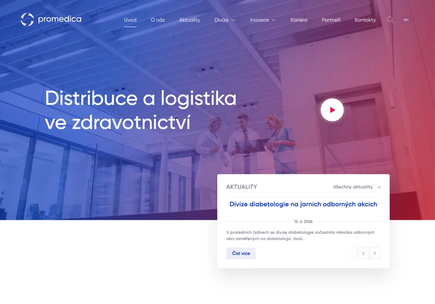 promedica-praha.cz - custom WordPress theme